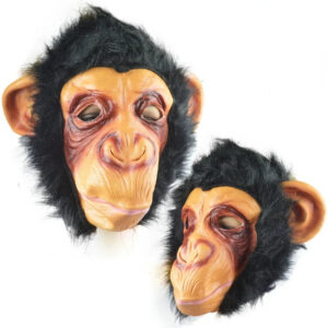 Headgear Scary Face Halloween Carnival Bar Costume Thriller Zombie Big Ears Gorilla Mask