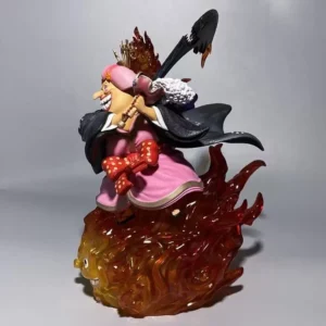 Figure Charlotte Linlin Anime Figures Big Mom Figure With Light Figure Pvc Gk Statue Model Collection Toys
