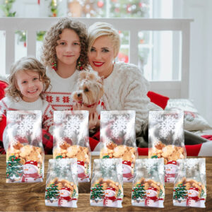 Christmas Snowman Baked Goods Bag Merry Christmas Decor For Home  Party New Year Navidad