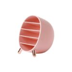 Large Capacity Cosmetics Storage Box Desktop Dresser Beauty Shelf Lipstick Eye Shadow Compartment Storage