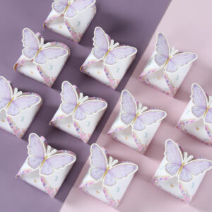 Butterfly Paper Candy Bar Bags Gifts Packing Boxes Birthday Party Decorations Girls Wedding Baby Shower Favors