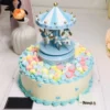 Music box children's creative toys music box cake baking ornaments Christmas decorations