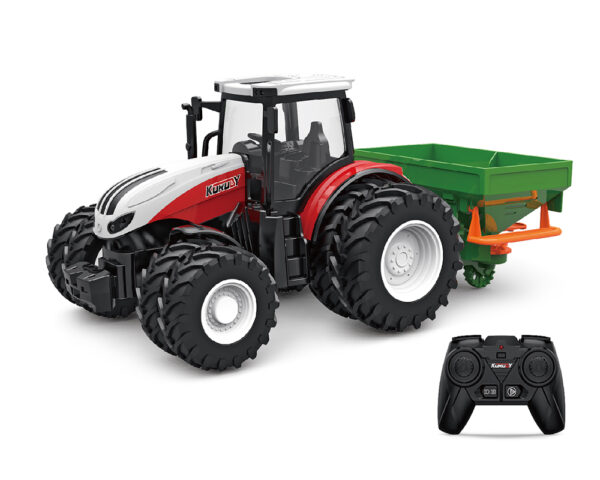 Remote Control Tractor Trailer RC Tractor Simulated Engineering Construction Truck Model Toys Farming Machine
