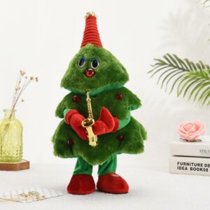 Christmas Tree Music Dancing Singing Christmas Tree Dolls Santa Claus Toys For Home Decoration