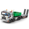 Technical Electric Remote Control Truck Crane Vehicle Toys For Adults Hook Lifting Truck Car Building Blocks Brick Kids