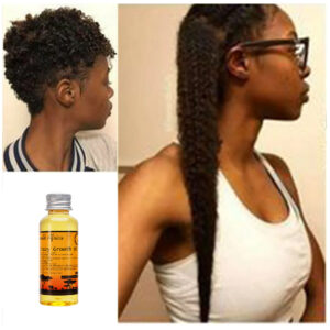 Traditional African Hair Oil GROW YOUR HAIR FASTER LONGER IN 1 WEEK Helps To Stop Breakage
