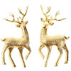 Christmas Simulation Sika Deer Reindeer Fairy Tale Garden Props Animal Statue Home Elk Shop Cabinet
