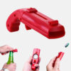 Creative Gun-Type Portable Beer Bottle Opener, Cap Gun, Bar Summer Outdoor Celebration Wine Set