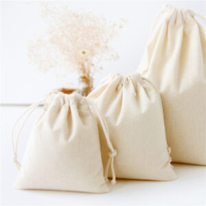 Cloth Sack Jewelry Pouch Drawstring Gift Bags Wedding Favor Bags Candy Box Packaging Supplies
