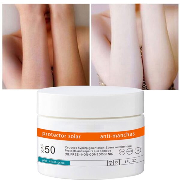 Facial Skin Body Sunscreen  Sunblock Face Solar Protector Moisturizing Whitening Anti-Aging Oil-Control Beauty Health