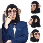 Gorilla Monkey Halloween Masks Adult Full Face Funny Mask Latex Halloween Party Cosplay Costume Masquerade