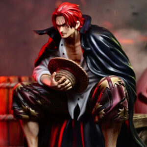 Anime Figures Film Red Yonko Red Hair Shanks Action Figure PVC Statue Figurine Model Decoration Doll Toys