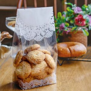 Cookie Biscuit Bag Wedding Gift Candy Bar Cupcake Package Box Birthday Party Decor Kids Baby Shower Decoration