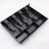 Grids Slots Cash Register Drawer Tray with Clip Cashier Coin Drawer Hotel Supermarket Money Coin Box Shop Classify