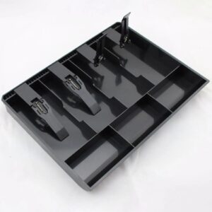 Grids Slots Cash Register Drawer Tray with Clip Cashier Coin Drawer Hotel Supermarket Money Coin Box Shop Classify