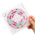 High Precision Luopan Ruler Plastic Feng Shui Master Compass Measuring Tool Building House Geographical Direction