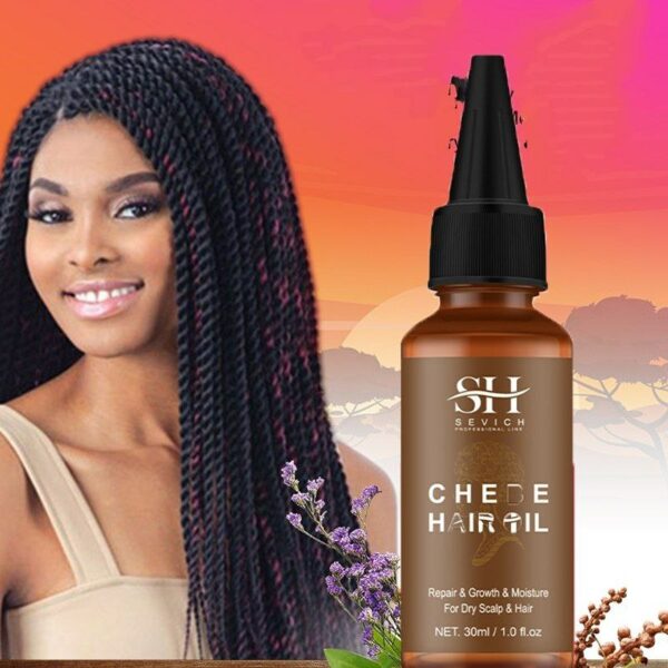 Black Seed Hair Oil Spray Faster Hair Growth Stop Hair Loss Thick Long Hair Traction Alopecia Chebe Hair Growth Product