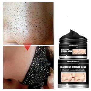 Bamboo Charcoal Blackhead Remover Face Mask Care Deep Cleaning Oil Control Shrink Pores Nose Black Dots Pore Clean Skin Care