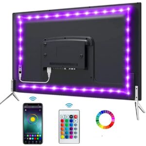 Tape Bluetooth USB LED Strip Light  RGB Lights Flexible LED Lamp Tape Ribbon RGB Self-adhesive