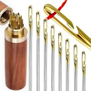 Side Holes Blind Needles Sewing Stainless Steel Elderly Needle for Sewing Household DIY Jewerly Beading Threading