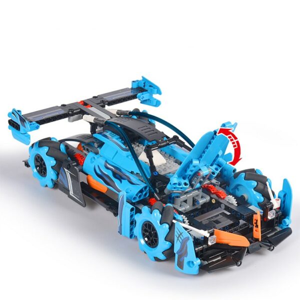 City Techincal APP RC Racing Car Mechanical Building Blocks MOC Remote Control Drift Vehicle Bricks Toys
