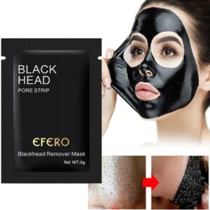 Black Head Remover Mask Peel Nasal Mud Mask Deep Shrink Cleansing Pore Nose Blackhead Remove Mask Acne Treatments Skin Care
