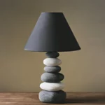 Stone ceramic table lamp living room table lamps for bedroom bedside table home decoration lighting porcelain lamp