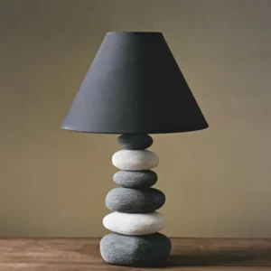 Stone ceramic table lamp living room table lamps for bedroom bedside table home decoration lighting porcelain lamp