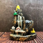 Resin Reflux Incense Holder Water Spring Incense Burner, Suitable for Home, Office Indoor Incense Burner