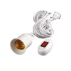 Lamp Bases Universal With Switch Led Bulb Socket Adapter Screw Lamp Holder Accessories Tools Two