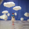 Artificial Cotton Clouds for DIY Decorations White 3D Ceiling Interior Cloud Living Room Ornaments Wedding and Birthday Props