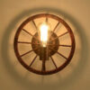 Retro Wheel Wall Light Vintage Industrial Restaurant Bar Cafe Wall Lamp