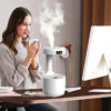 Anti Gravity USB Air Humidifier Ultrasonic Air Purifier Levitating Water Drops Mist Maker Fogger Perfume LED Display