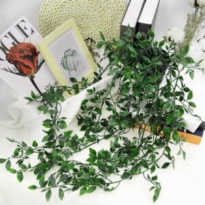 Rattan Artificial Plastic plant Home windowsill Wall Hanging Christmas Wedding arch Decoration Photography