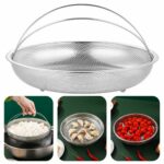 Stainless Steel Steamer Basket Food Basket Round Insert Veggie Steamer Basket Steaming Rack for Vegetable Seafood Bun Fruits