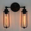 Retro Industrial Iron Wall Light Sconce Corridor Staircase Restaurant Loft Bedroom Bedside Lamp House Decor Indoor