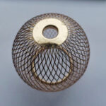 Iron Wire Lampshade Weave Decorative Chandelier Lampshade for Dining Room