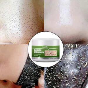 Black Head Removal Nose Cleansing Skin Shrink PoresAcne Care Facial Blackhead Remover Mask Black Peel off Mask