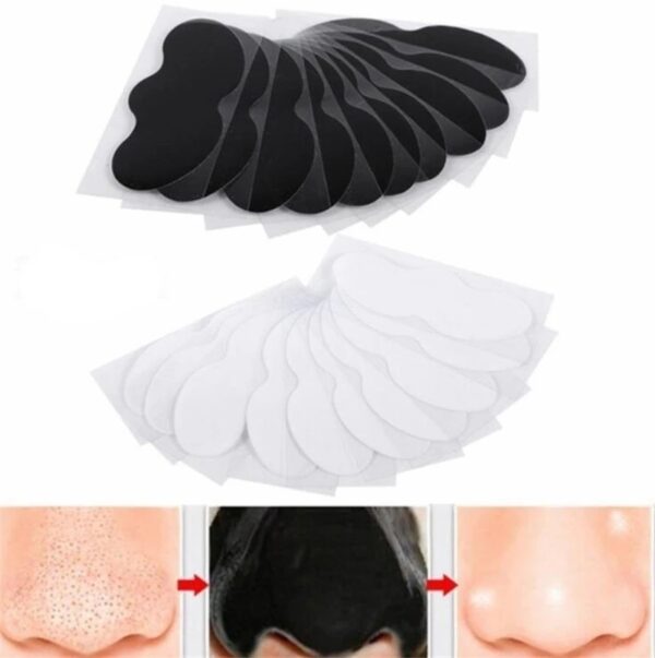 Nose Blackhead Remover Mask Deep Cleansing Skin Care Shrink Pore Acne Treatment Mask Nose Black dots Pore Clean Strips
