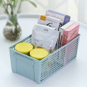 High Quality Storage Basket Storage Box Waterproof Snack Storage Bathroom Desktop Storage Basket