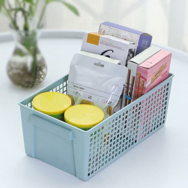 High Quality Storage Basket Storage Box Waterproof Snack Storage Bathroom Desktop Storage Basket