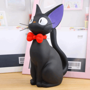 Black Cat Saving Box Animal Figurines Money Box Animal Coin Bank Home Decor Modern Style Piggy Bank Figurines Kids
