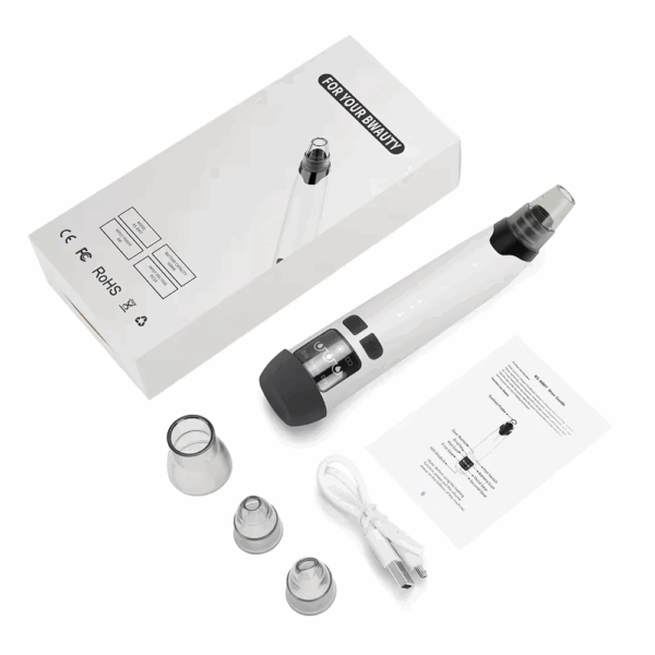 Facial Cleaner Nose Blackhead Remover Deep Pore Acne Pimple Removal Vacuum Suction Diamond T Zone Beauty Tool Face