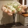 Artificial Sakura Cherry Blossom Flower Silk Fake Flowers Wedding Home Decoration