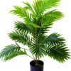 Artificial Plants Large Tropical Palm Tree Fake Banana Plants Leaves Real Touch Plastic Monstera Plant For Home Garden Decor