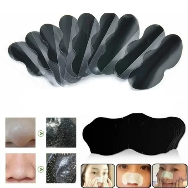 Nose Blackhead Remover Mask Deep Cleansing Shrink Pore Acne Treatment Mask Skin Care Nose Black Dots Pore Strips