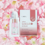 Sakura Serum Anti-Aging Whitening Cherry Blossoms Essence Moisturizing Collagen Face Essence Oil Control Makeup Base