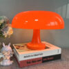 Classic Mushroom Table Lamp Modern Bauhaus Art Table Lamp Bedroom Bedside Lamp Danish Designer Orange Decorative Table Lamp