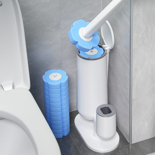 Household Disposable Toilet Brush No Dead Ends Wash Toilet Brush Set Toilet Cleaning Artifact Can Be Thrown Away Cleaning Set