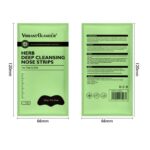 Herb Blackhead Remover Nose Sticker Acne Treatment Mask Nose Sticker Black Dots Cleaner Nose Pore Deep Cleaning Skin Care